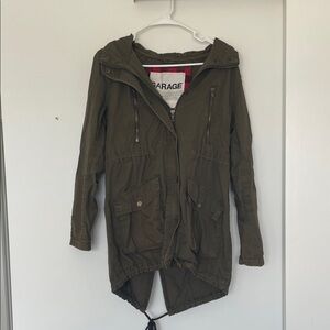 Garage Women's Army Green Utility Jacket